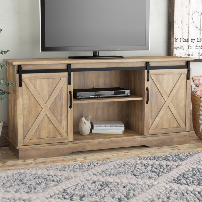 Gracie Oaks Heger TV Stand for TVs up to 65" & Reviews Wayfair